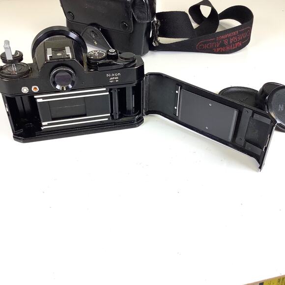 TESTED Nikon Nikomat EL 35mm SLR Film Camera w/NIKKOR 43-86mm F3.5 Lens - Picture 11 of 12